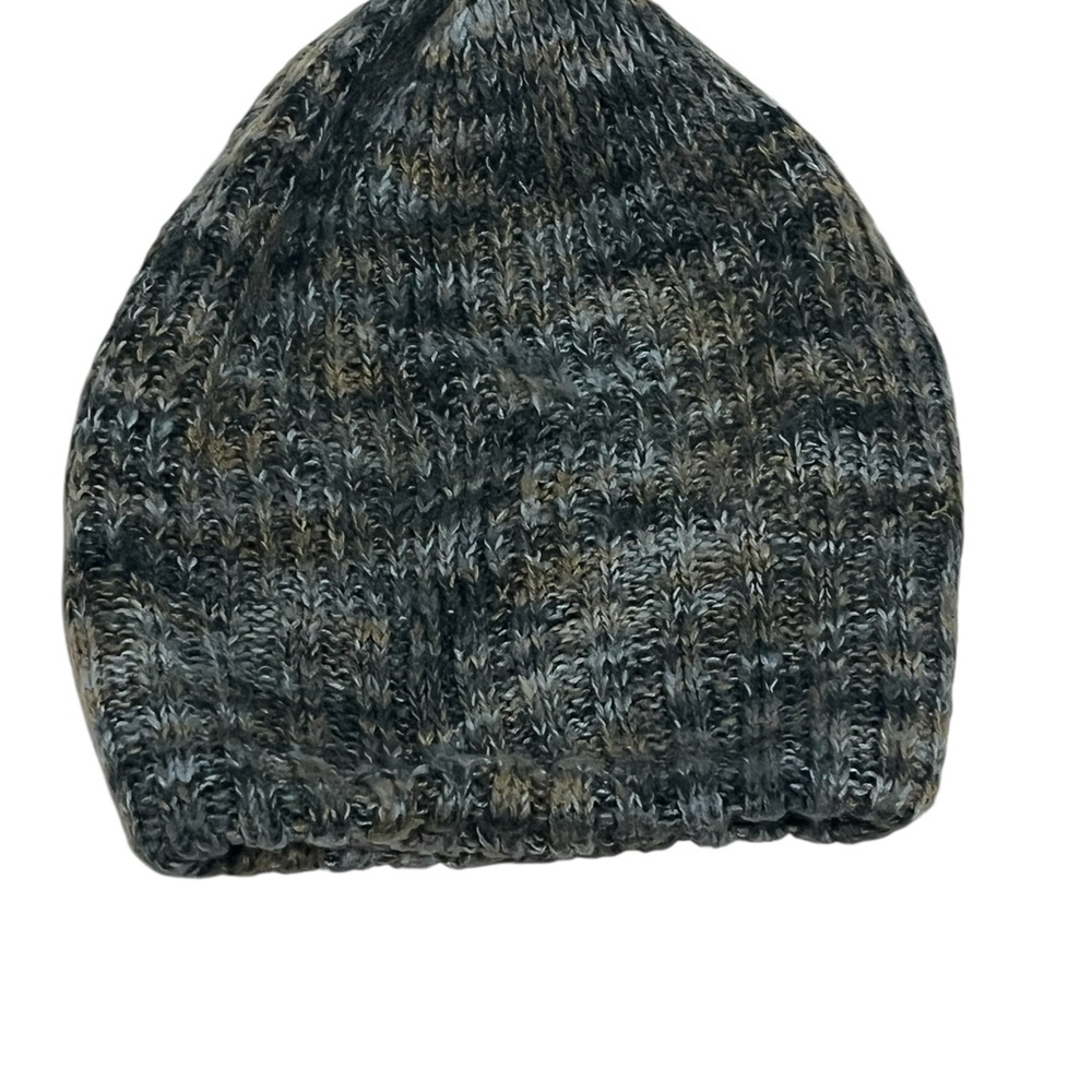 Spacecraft Beanie Toboggan Green Blue Slouchy Sweater Tight knit Soft